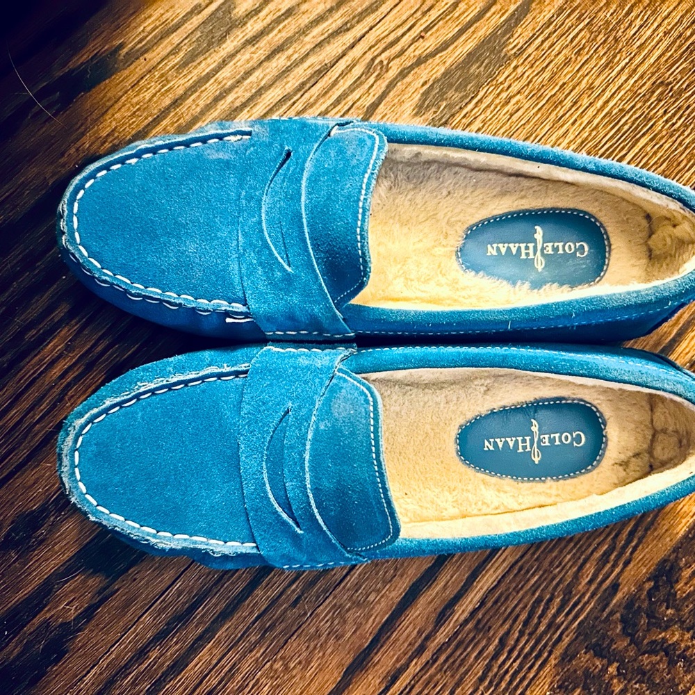 Suede COLE HAAN driving shoes